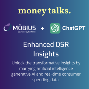 Money Talks, Enhanced QSR Insights Mobius + ChatGPT
