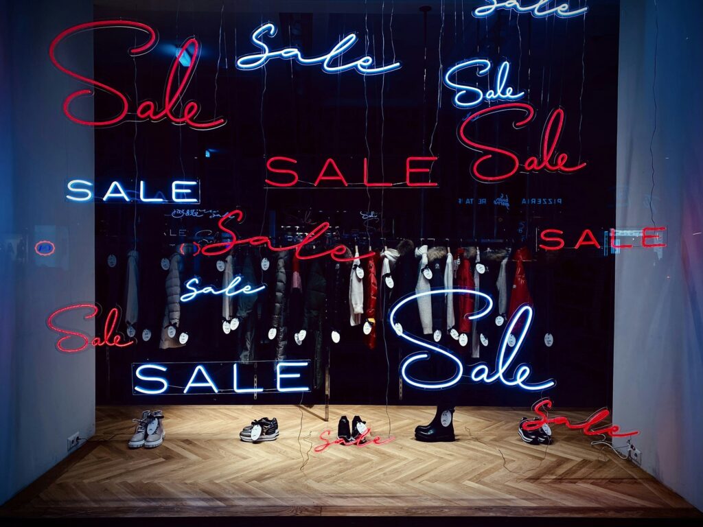 Shop Front Sale